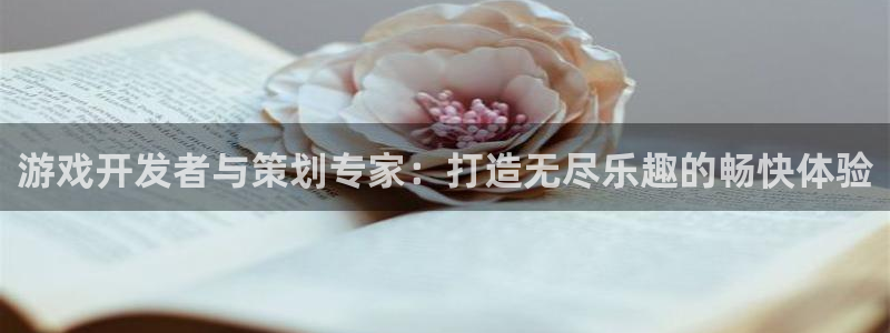 V8娱乐平台：游戏开发者与策划专家：打造无尽乐趣的畅快体验