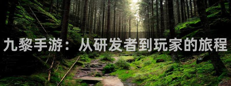 V8娱乐平台：九黎手游：从研发者到玩家的旅程